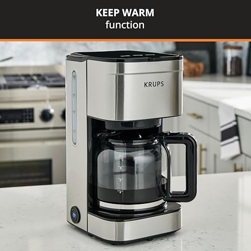 Coffee Maker 10 Cups Simply Brew Stainless Steel Drip Coffee Maker