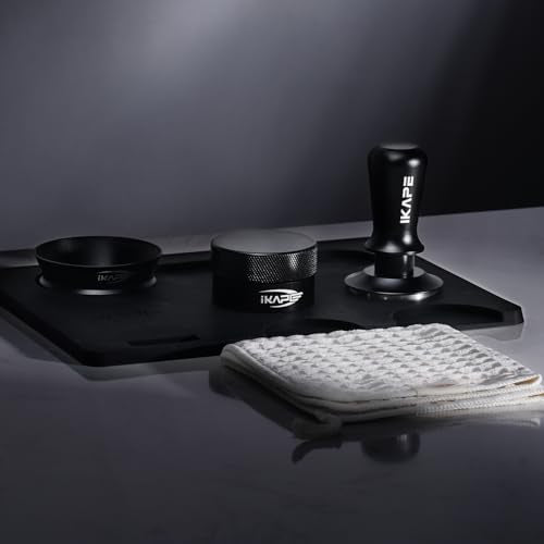 58MM Espresso Tamper Kit Black 6 IN 1 (16 Ounce)