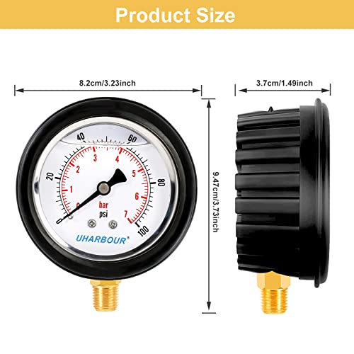 Water Pressure Gauge 0