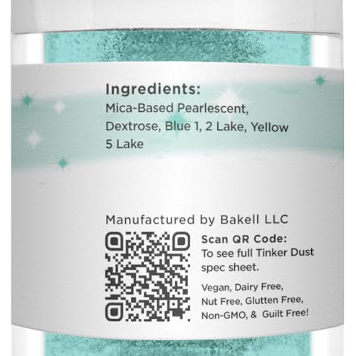 Turquoise Edible Glitter