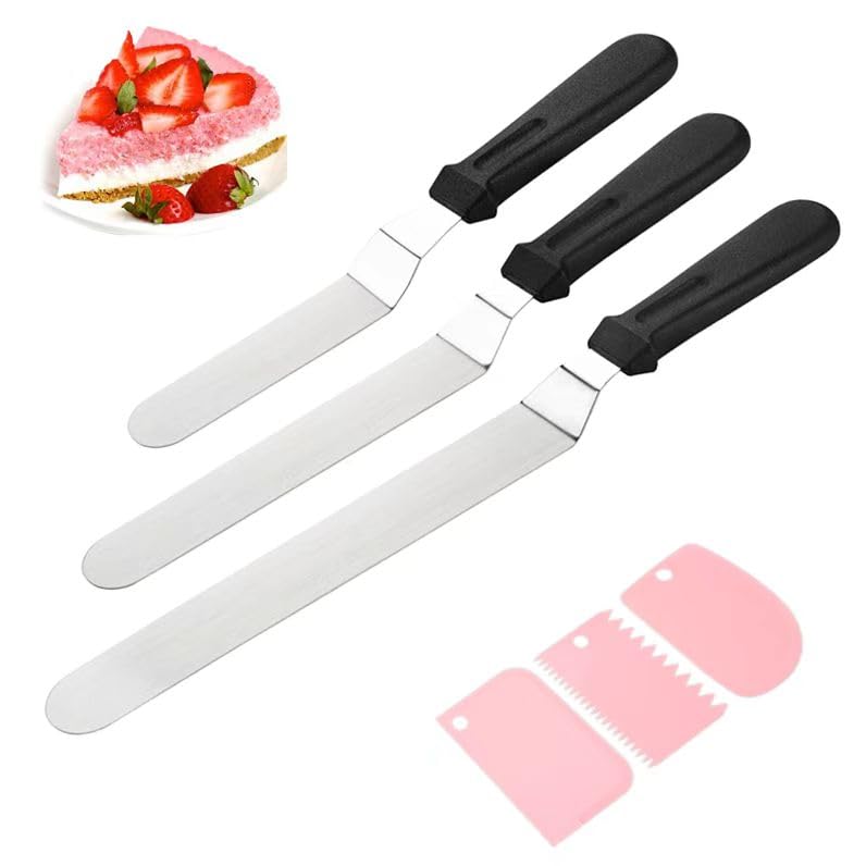 Offset Icing Spatula Set (6 Count)
