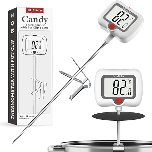 Digital Candy Thermometer with Pot Clip