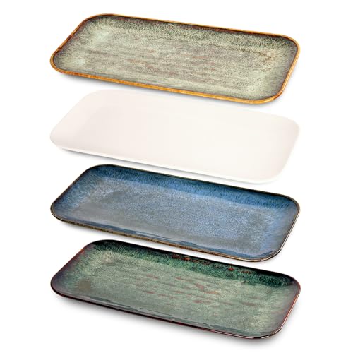 Porcelain Dinner Plates (4 Count)