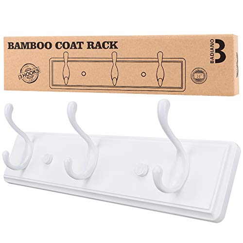 Heavy Duty Wooden Coat Rack