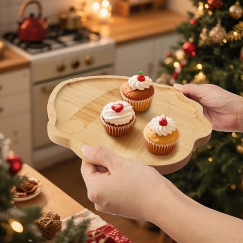 Christmas Bamboo Serving Platter
