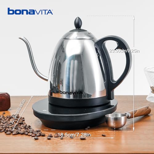 Cosmopolitan 1.0L Gooseneck Electric Kettle