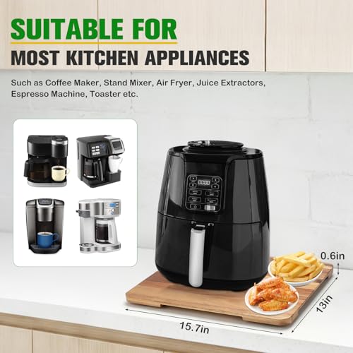 Appliance Slider 360° Rolling Tray for Countertop Coffee Maker Mat