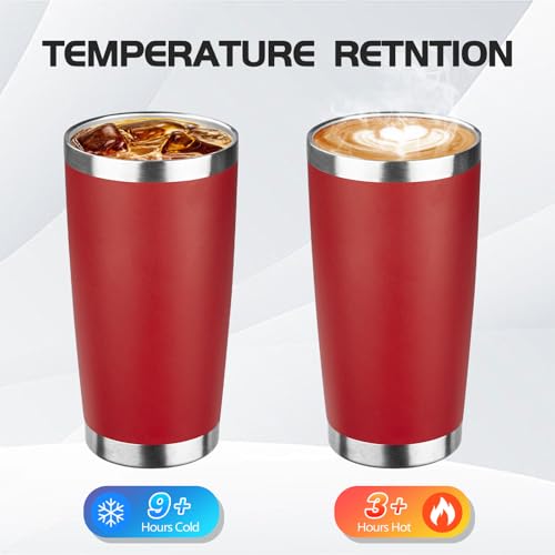 20oz Stainless Steel Travel Coffee Tumbler