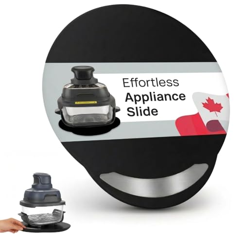 Elegant Round Sliding Tray Compatible with Ninja Crispi Air Fryer and Instant Pot