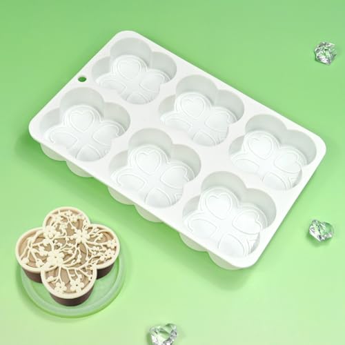 Four Leaf Clover Shape Silicone Mold Cake Mould Cone Mousse Dessert Decorating Tools Kitchen Accessories