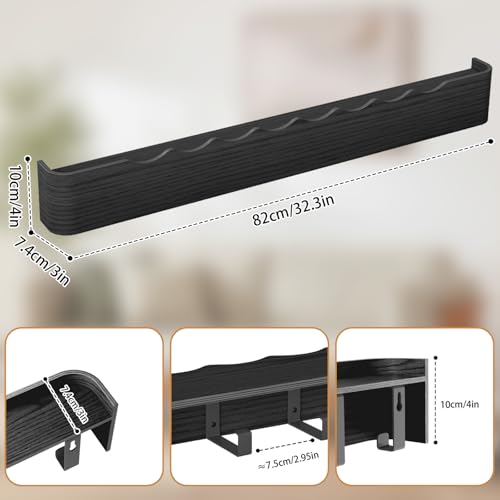 Wall Mounted Coat Rack with Shelf