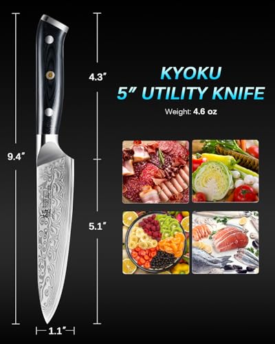 Gin Series 5" Utility Kitchen Knife