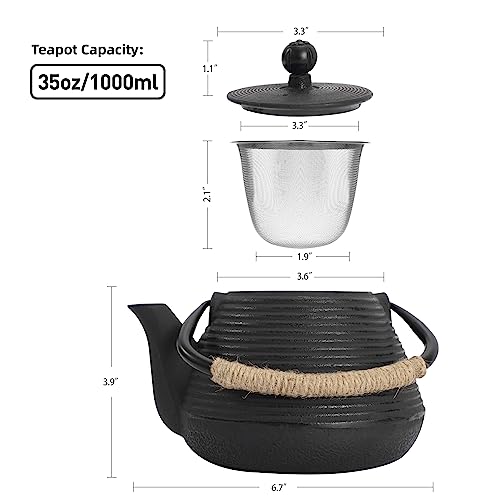 Cast Iron Teapot