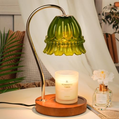 Flower Candle Warmer Lamp with Timer