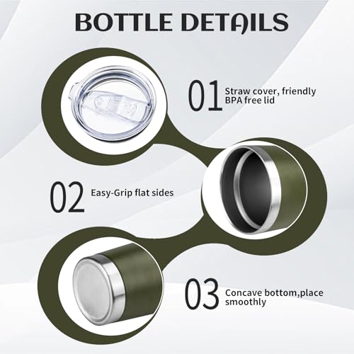 DIW 20oz Insulated Travel Coffee Tumbler Bulk with Lid