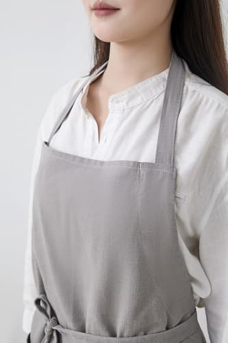 Cotton Linen Apron for Women