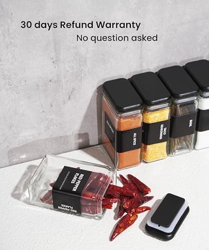 Glass Storage Jars with Bamboo Lid