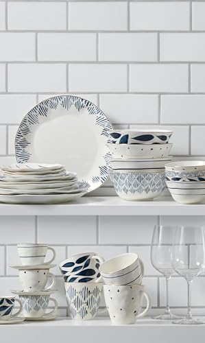 Blue Bay Porcelain Dessert Plates (4 Count)