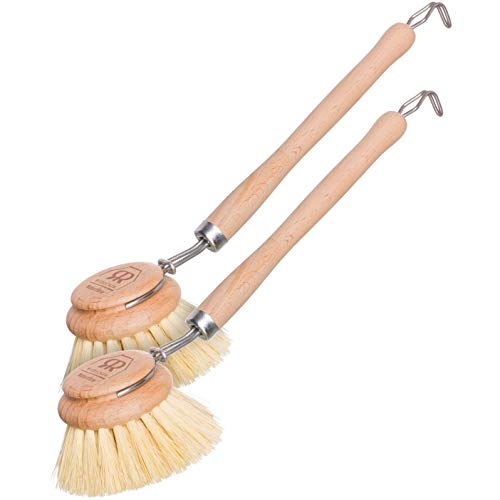 Dish Brush Tampico Fiber (2 Count)