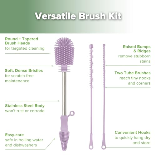 Silicone Cleaning Brush Kit (25.99 Count)