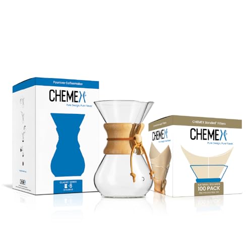 Bundle - 6-Cup Classic Series - 100 ct Square Filters - Exclusive Packaging