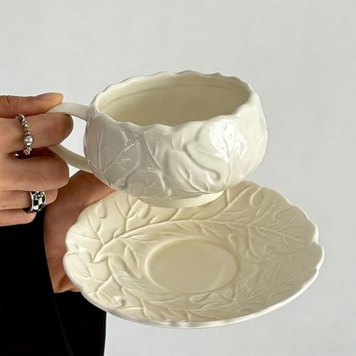 Tea Cups and Saucers Set of 2 (2 Count)