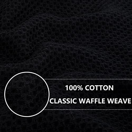 100% Cotton Waffle Weave Kitchen Dish Cloths 12 (12 Count)