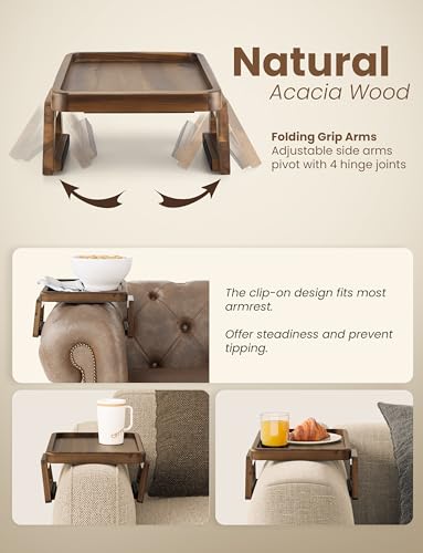 Wood Sofa Arm Tray