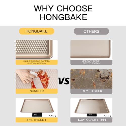 Quarter Sheet Baking Pan Nonstick