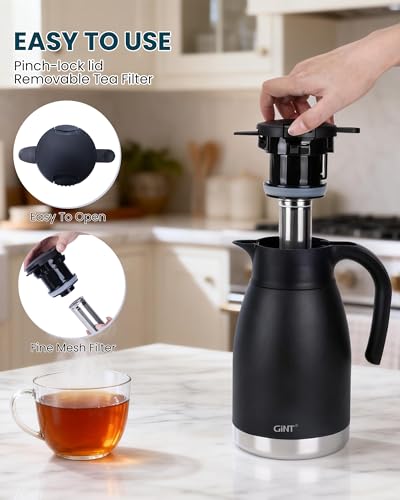 51oz Thermal Coffee Carafe with Infuser