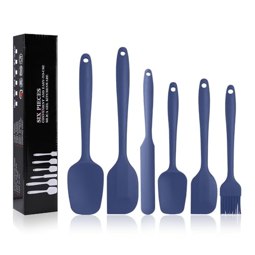Silicone Spatulas Set (6 Count)
