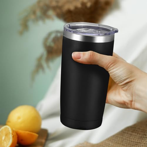 16 Pack Stainless Steel Tumbler Bulk Insulated Vacuum Travel Mug Powder Coated Coffee Mug Gift for Laser Engrave (16 Count)