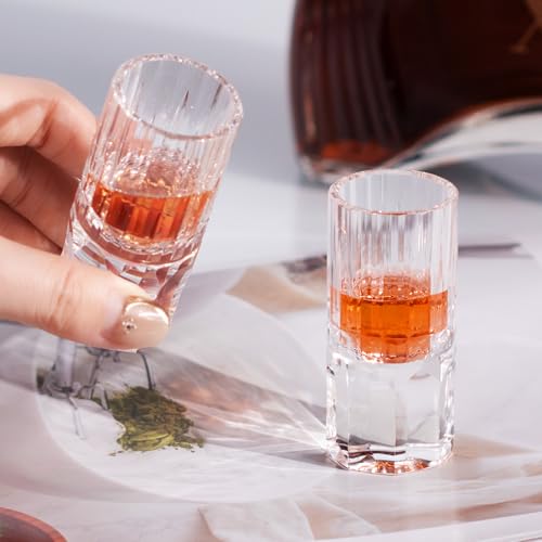 Crystal Shot Glasses Set of 2 (2 Count)