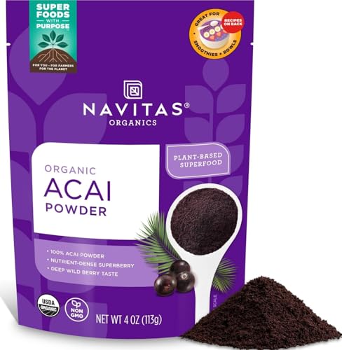 Acai Powder 4 oz. Bag ? Organic (4 Ounce)