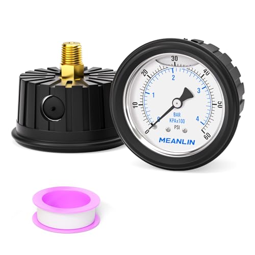 0~60Psi Stainless Steel Liquid Filled Pressure Gauge 1
