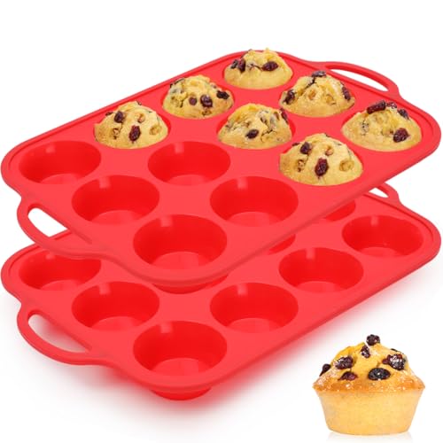Silicone Muffin Pan (2 Count)