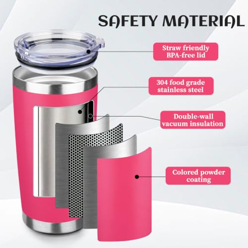 20oz Stainless Steel Travel Coffee Tumbler