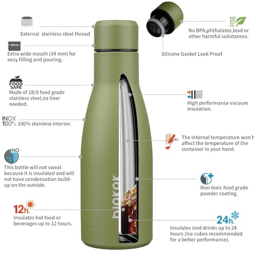 12 oz Small Mini Water Bottle