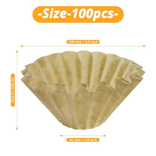 100 Pack 1 4 Cup Coffee Filters (100 Count)