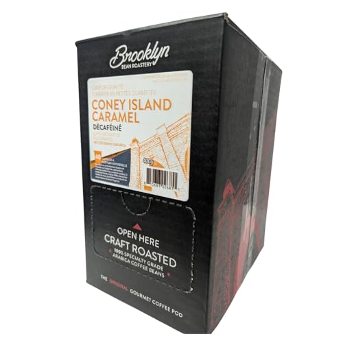 Coffee Pods Coney Island Caramel Decaf (40 Count)