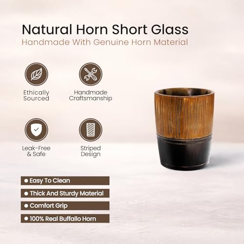 Viking Horn Shot Glasses Set of 4 (4 Count)