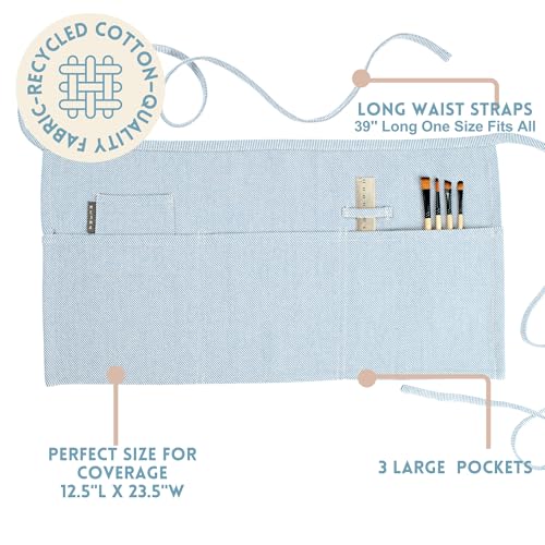 Chef Waist Aprons for Women with Pockets