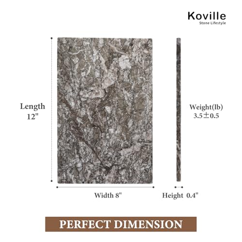 Natural Marble Cutting Board for Kitchen Pastry Bread