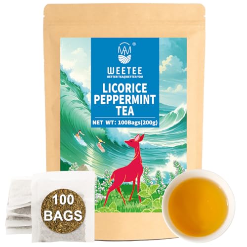 Licorice Mint Tea Bags 100 Count