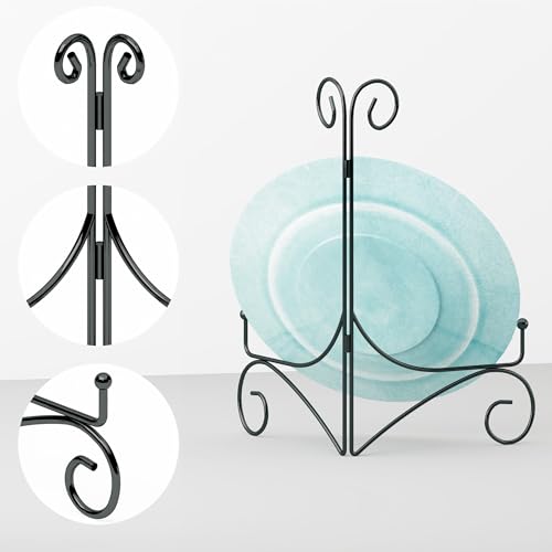 Iron Plate Stand for Display with Folding Design