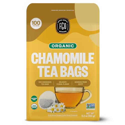 Organic Chamomile Tea (100 Count)