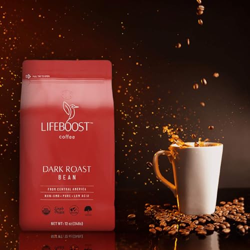 Dark Organic Coffee Beans (12 Ounce)