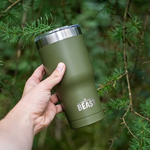 Beast 20 oz Tumbler Stainless Steel Vacuum Insulated Coffee Ice Cup Double Wall Travel Flask