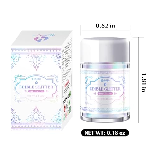 Iridescent Edible Glitter