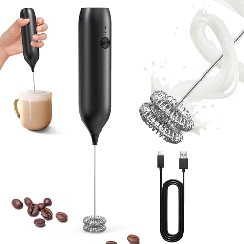 Rechargeable Milk Frother Handheld